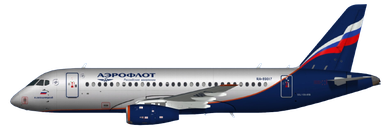 Aircraft Type: Sukhoi Superjet RRJ-95
