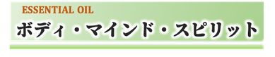 SHIGETA,アロマオイル,ボディマインドスピリット,メンタル,疲労回復,店頭販売