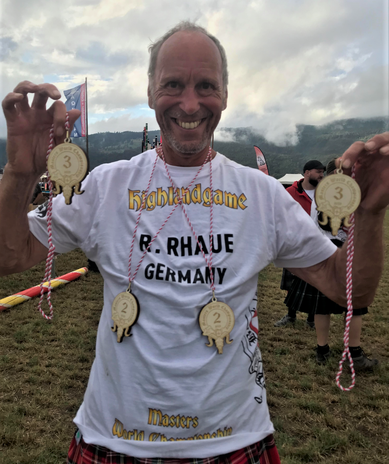 Reinhard Rhaue hold Bronze bei der Highlander-WM im Kanton Soluthurn!