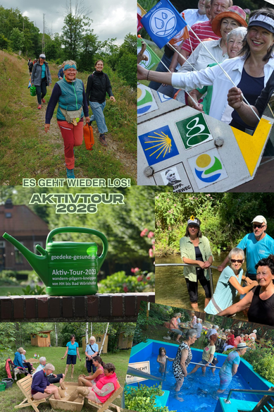 Aktiv-Tour "Wandern- Pilgern- Kneippen"