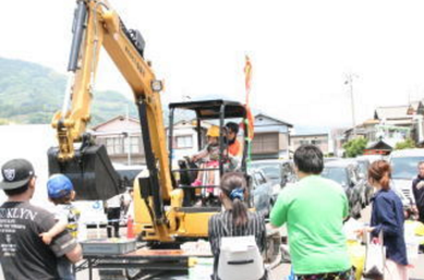 静岡市スルガフェスタへ津波シェルター出展07