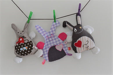 kuscheltier,freebook,nähen,lebenslustig,hase,schmusetier,diy,handmade,geschen für Kinder,Taufe,Geburt