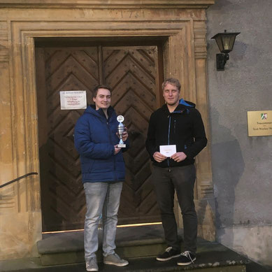 Pokalsieger Marius Kraft (li.) und Ratingspreisgewinner Henri Berner (Foto: R. Broich)