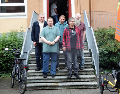Das Quintett der SG Drewer (v. li. n. re.): Axel Obdenbusch, René Broich, Ricardo Vormann, Sascha Kranzusch, Werner Seifert (Foto: privat)i. n. re.)