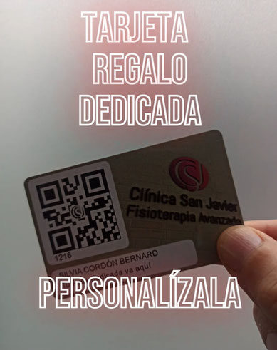 Tarjeta regalo fisioterapia