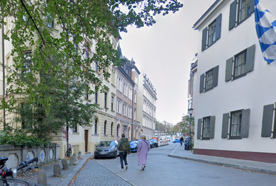 Der Glaspalastbrunnen am Weißenburger Platz in München-Haidhausen, gleich um die Ecke von der Praxis von Teresa Janik-Konecny