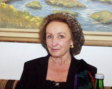  Elda Simonett-Giovanoli, 2002. Foto: Remo Tosio. Diritti: Pro Grigioni Italiano 