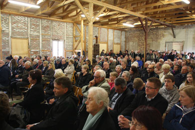 Commémoration du 70ème anniversaire de la libération du Stalag XB le 29 avril 2015 // Photo: Lewke-Björn Rudnick