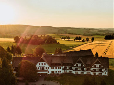 Waldhotel Kreuztanne von Oben