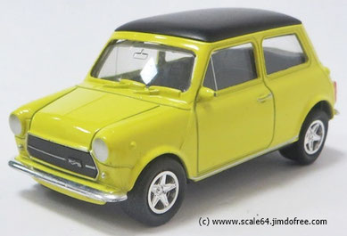 Modellauto Welly Mini Cooper 1300