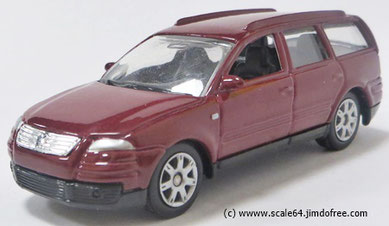 Modellauto Welly Volkswagen Passat Variant '01
