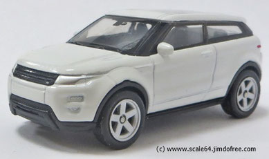 Modellauto Welly Range Rover Evoque