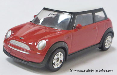 Modellauto Welly Mini Cooper 