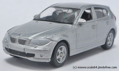 Modellauto Welly BMW 120i