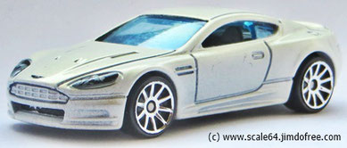 Modellauto Hot Wheels Aston Martin DBS