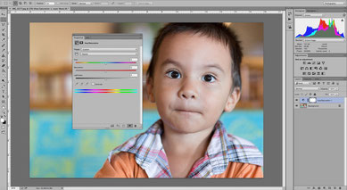 Photoshop and the inter-action of the tools