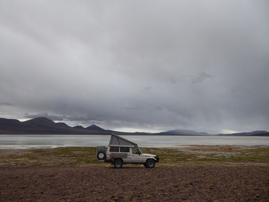 Der schönste aller Campingplätze: Laguna Brava in den argentinischen Anden