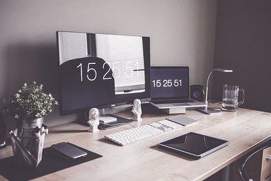 Home Office, Arbeiten von zu Hause, Projektmanagement, App Management