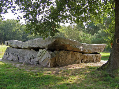 © Traudi - Dolmen de la Bajouliere, Rückseite