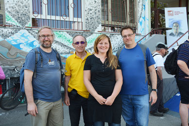 P. Dr. Franz Helm SVD, Dr. Franz Vock, Mag.a Eva Kern, Daniel Vychytil