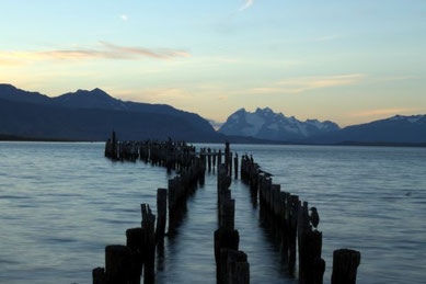 Sonnenuntergang, Patagonien, Südamerika, Chile, Die Traumreiser