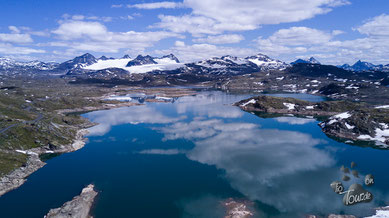 Sognefjellet - Drohnenansicht