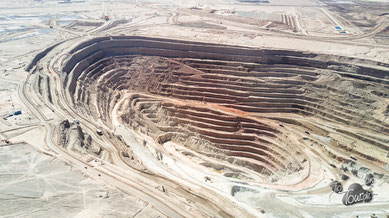 Chuquicamata - größter Kupfertagebau der Welt