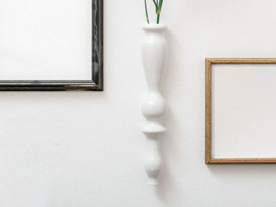 Wandvase Tischbein Porzellan 