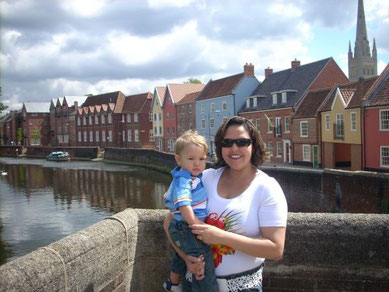 Norwich, a cidade onde ficamos