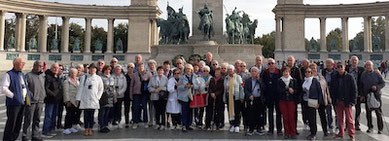 Participants de l'ANOCR 34-12-48 à la croisière sur le Danube du 22 septembre au 3 octobre 2022 anocr34.fr