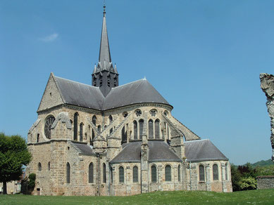 Abbatiale d'Orbais-L'Abbaye, Source : Wikipedia