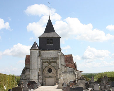 Eglise d'Arzillières, Source Wikipedia