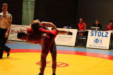 Paul Diettrich gegen Julian Felleiter 66 kg freier Stil