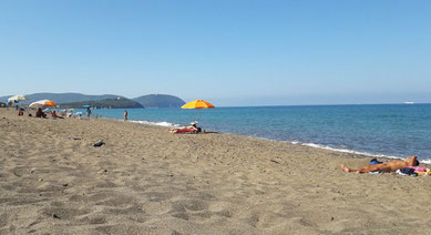 Nido dell'Aquila's naturist beach