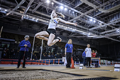 Under 15 Triple Jump record-holder Ellie O'Hara (Photo: Bobby Gavin)