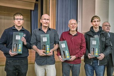 St. Valentin 1 mit Florian Sandhöfner, Peter Kranzl, Reinhard Heimberger und Andreas Eder (v.l.n.r.)