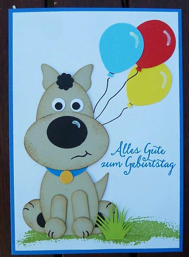 Alles Gute Zum Geburtstag Netter Tiger Mit Blume Kamille Auf