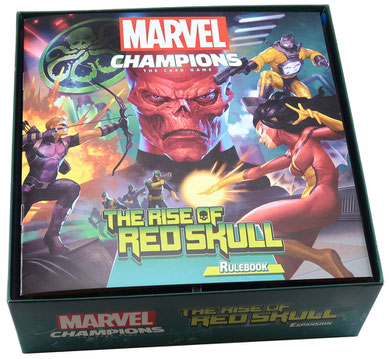 folded space insert organizer marvel champions the rise of red skull