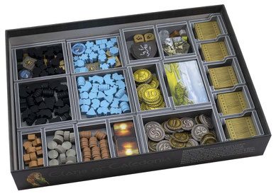 folded space insert organizer clans of caledonia