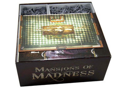 folded space insert organizer mansions of madness foam core