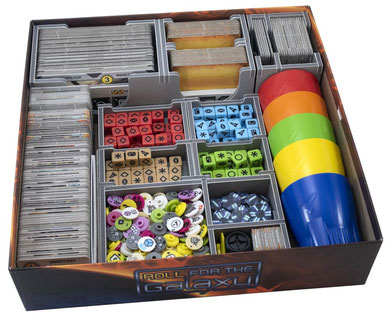 folded space insert organizers roll for the galaxy rivalry