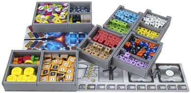 folded space insert organizers roll for the galaxy rivalry