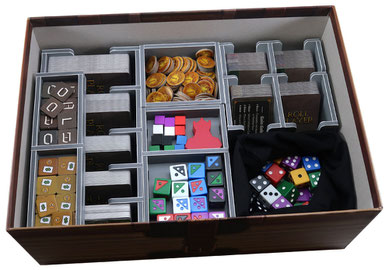 folded space insert organizer roll player big box foam core