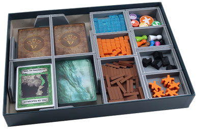 folded space insert organizer pandemic iberia fall of rome rising tide foamcore