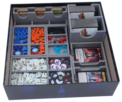 folded space insert organizer clank! In! space! cyber station 11 apocalypse! adventures pulsarcade