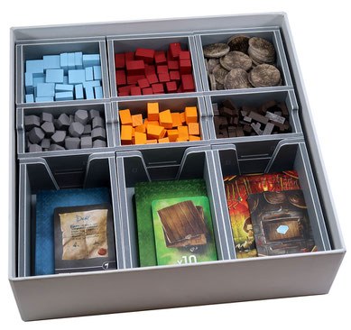 folded space insert organizer architects of the west kingdom foam core age of artisans