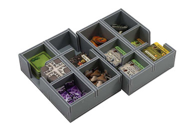 folded space insert organizer caverna foam core