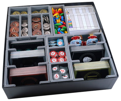 folded space insert organizer 7 wonders second edition armada cities leaders