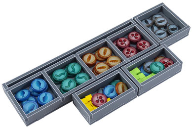 folded space insert organizer wingspan european expansion