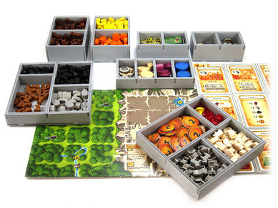 folded space insert organizer caverna foam core